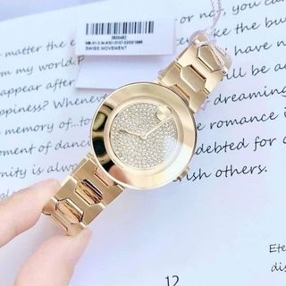 ĐỒNG HỒ NỮ CAO CẤP MOVODA BOLD THÉP MÁY NHẬT MẶT FULL HỘT