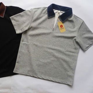 Áo Polo Nam ABABA Zip Polo Cao Cấp F6935 - Chất CVC Hàn Quốc Không Nhăn, Thoáng Khí, Size M đến 4XL