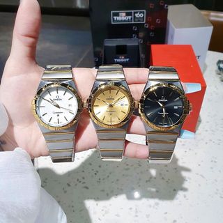 SĂN SALE ĐẦU NĂM ĐỒNG HỒ NAM NỮ TRUNG CẤP OMAGE VIỀN BEZEL KHOÁ BƯỚM