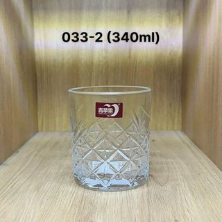 BỘ 6 LY THỦY TINH WHISKY 340ML KB033-2 (T8)