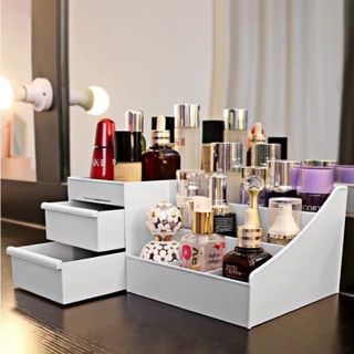 KỆ ĐỰNG MỸ PHẨM 3 TẦNG 2 NGĂN KÉO