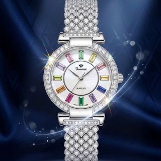 ĐỒNG HỒ NỮ CHÍNH NGẠCH FUNMEI F4604 ĐÍNH ĐÁ SWA FULLBOX HOÁ ĐƠN