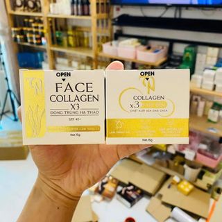 Kem Face Collagen X3 Ngày Đêm 15g