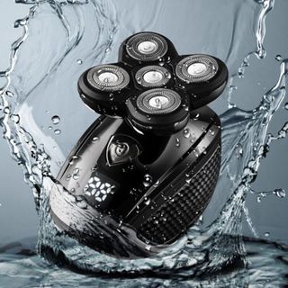 Máy cạo râu điện đa chức năng RQ-818 có 5 Lưỡi, Dùng Cho Người Đầu Hói - Hàng GIA DỤNG VIP