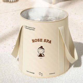 TÚI VẢI NGÂM CHÂN GIỮ NHIỆT GẤP GỌN CÓ NẮP ĐẬY