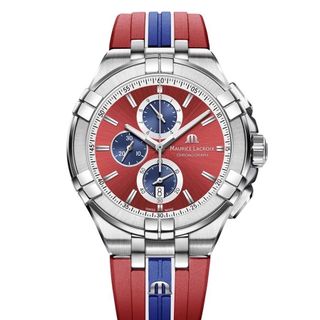 SĂN SALE ĐẦU NĂM ĐỒNG HỒ NAM SIÊU CẤP MAURIC CHONOGRAP AIKON DÂY DA