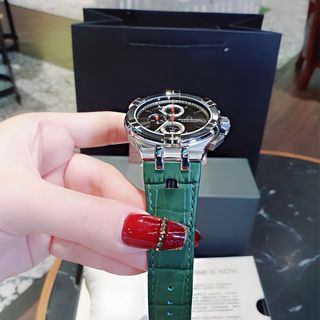 SĂN SALE ĐẦU NĂM ĐỒNG HỒ NAM SIÊU CẤP MAURIC CHONOGRAP AIKON DÂY DA