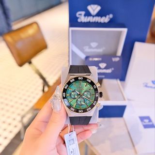 ĐỒNG HỒ NAM CHÍNH NGẠCH FUNMEI F6836 CHRONOGRAPH FULLBOX HOÁ ĐƠN
