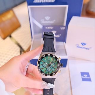 ĐỒNG HỒ NAM CHÍNH NGẠCH FUNMEI F6836 CHRONOGRAPH FULLBOX HOÁ ĐƠN