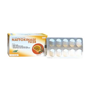 Bổ Não NattOkinase tw28 giúp hoạt huyết giúp giảm cholesterol máu hộp 30 viên