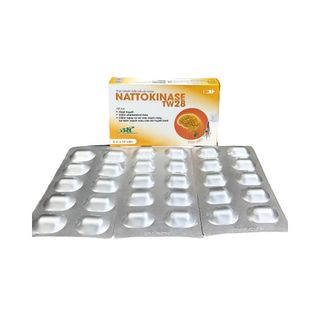Bổ Não NattOkinase tw28 giúp hoạt huyết giúp giảm cholesterol máu hộp 30 viên