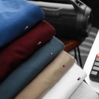 Áo thun nam Basic.  Mẫu áo logo basic không bao giờ lỗi mốt.