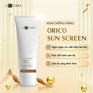 Kem chống nắng cao cấp Orico SPF 50+ PA++++ nâng tone và bảo vệ da khỏi tia UV
