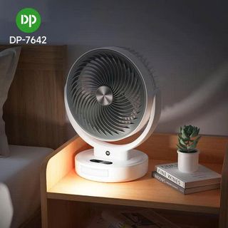 QUẠT TÍCH ĐIỆN ĐỂ BÀN CÓ ĐÈN LED DP-7642