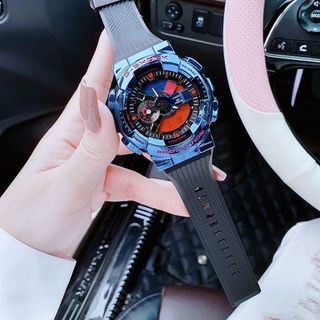 SĂN SALE ĐẦU NĂM ĐỒNG HỒ ĐIỆN TỬ CAO CẤP KASIO SHANGHAINIGHT NIỂNG THÉP  FULLBOX