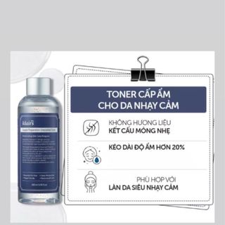 💧 Toner Klairs Không Mùi – Cấp Ẩm Dịu Nhẹ Cho Mọi Loại Da