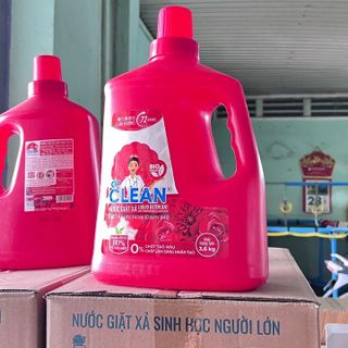 Bazzle Nước Giặt Xả Sinh Học 100% Tự Nhiên Sức Mạnh