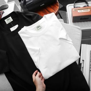 Áo thun nam Basic.  Chất vải cotton 4c xịn dày cao cấp.