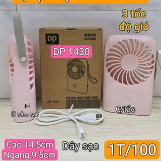 QUẠT TÍCH ĐIỆN CẦM TAY 3 CHẾ ĐỘ DP-1430