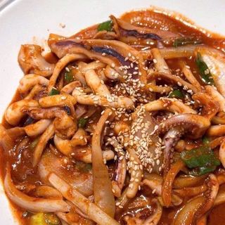 Mực Xào Cay Hàn Quốc 400g