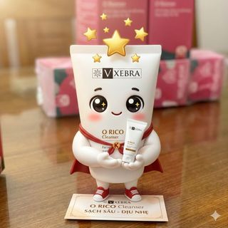 Sữa rửa mặt phù hợp mọi loại da Vxebra Orico Cleanser làm sạch sâu, dịu nhẹ, bảo vệ và sáng da