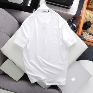 Mẫu áo thun nam thiết kế đơn giản, logo đồng màu áo. Chất cotton mềm mịn thoáng mát form Unisex nam nữ.