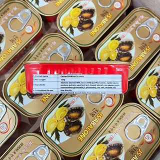 Bào Ngư Đóng Hộp Sốt Dầu Hào (Hộp 3 Con) 100g