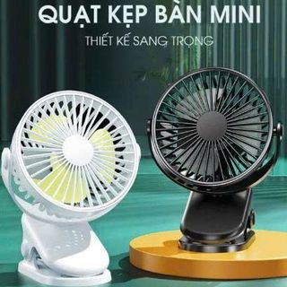QUẠT KẸP BÀN CỐ ĐỊNH PIN 1200