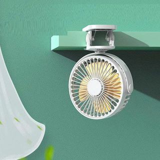 QUẠT KẸP BÀN CỐ ĐỊNH PIN 1200