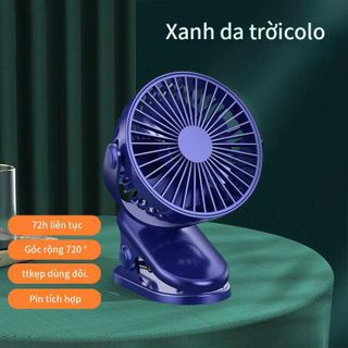 QUẠT KẸP BÀN CỐ ĐỊNH PIN 1200