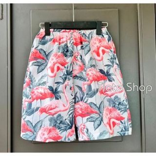 Quần ngố hoa lá đi biển chất kate thái cao cấp HÀNG HOT TREND Nhiều mẫu mã Size 35 đến 95kg Hà Đinh