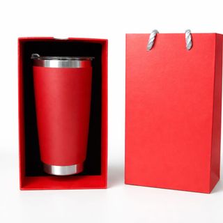 Ly giữ nhiệt in logo theo yêu cầu (màu đỏ, xanh dương, cam)