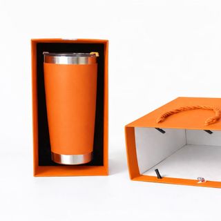 Ly giữ nhiệt in logo theo yêu cầu (màu đỏ, xanh dương, cam)