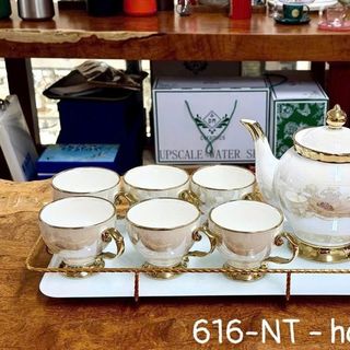 Bộ Bình Cốc Khay 616-NT- Hoa Cúc ( THÙNG 8B )