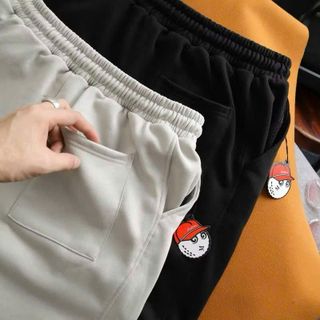 Mẫu quần short nam. Chất vải Nỉ Cua dày mịn, đồng chất.