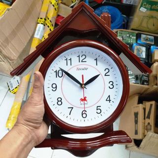 ĐỒNG HỒ TREO TƯỜNG HÌNH MÁI NHÀ