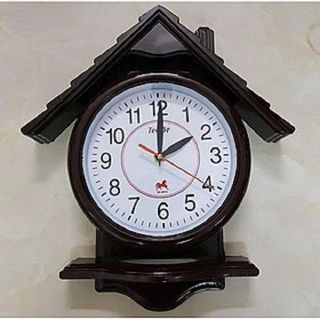 ĐỒNG HỒ TREO TƯỜNG HÌNH MÁI NHÀ