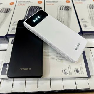 Sạc dự phòng Sendem P700 10000mah tích hợp 4 dây sạc (Có VAT)