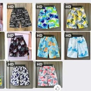 Quần ngố hoa lá đi biển chất kate thái cao cấp HÀNG HOT TREND Nhiều mẫu mã Size 35 đến 95kg Hà Đinh