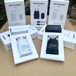 Bộ sạc nhanh Sam sung 25W Zin New Full Box chân C to C