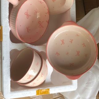 Bộ 5 Chi Tiết Nơ Hồng JY-A016 (THÙNG 10B)