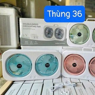 Quạt Tích Điện Đôi ( THÙNG 36C )