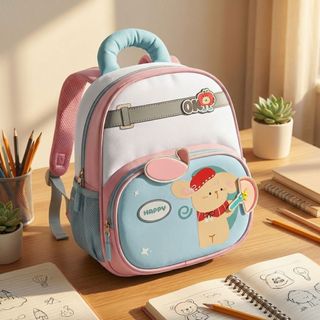 BALO CHO BÉ MẪU GIÁO HÌNH GẤU HAPPY CỰC ĐÁNG YÊU A9556 - PIPI STORE