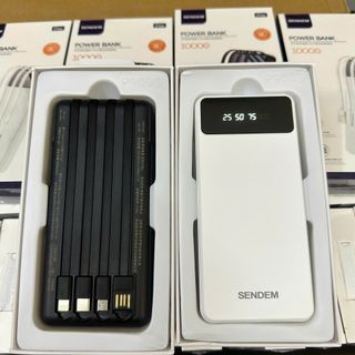 Sạc dự phòng Sendem P900 20000Mah tích hợp 4 dây sạc (Có VAT)
