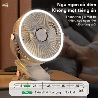 Quạt Kẹp Sạc Di Động ( THÙNG 40C )