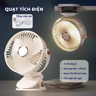 Quạt Kẹp Sạc Di Động ( THÙNG 40C )