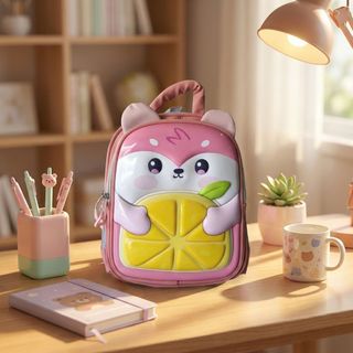 BALO MẦM NON A802 NHỎ GỌN – HỌA TIẾT 3D NỔI NỔI BẬT - PIPI STORE