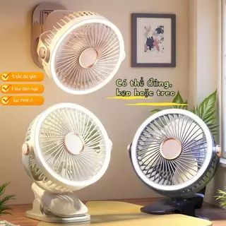 Quạt Kẹp Sạc Di Động ( THÙNG 40C )