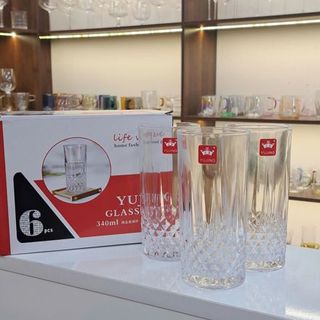 Bộ 6 Cốc Thủy Tinh TS 3602 - 6 ( THÙNG 6B )