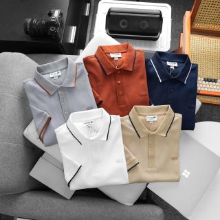 Áo thun Polo nam.  Polo Nam Full 5 Colors.  Chất liệu vải pique hãng xịn, sợi vải mịn mướt vừa, mặc lên fom dáng đứng rất đẹp.